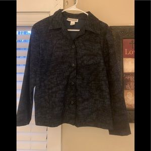 Briggs petite button up jacket
